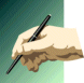 I do use a keyboard - I just poke it with a pen...