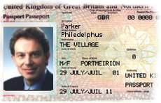 The worst fake passport you have ever seen.