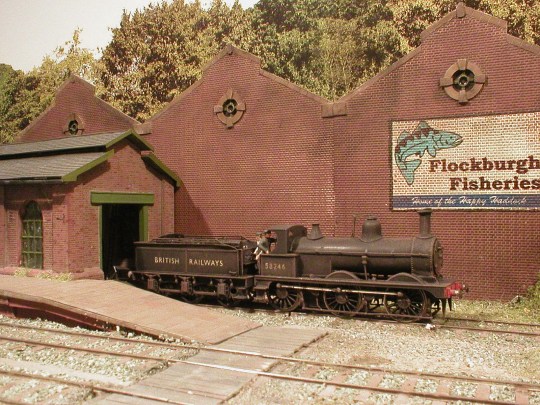 2F on shed - I wish this loco ran as well as it looks !